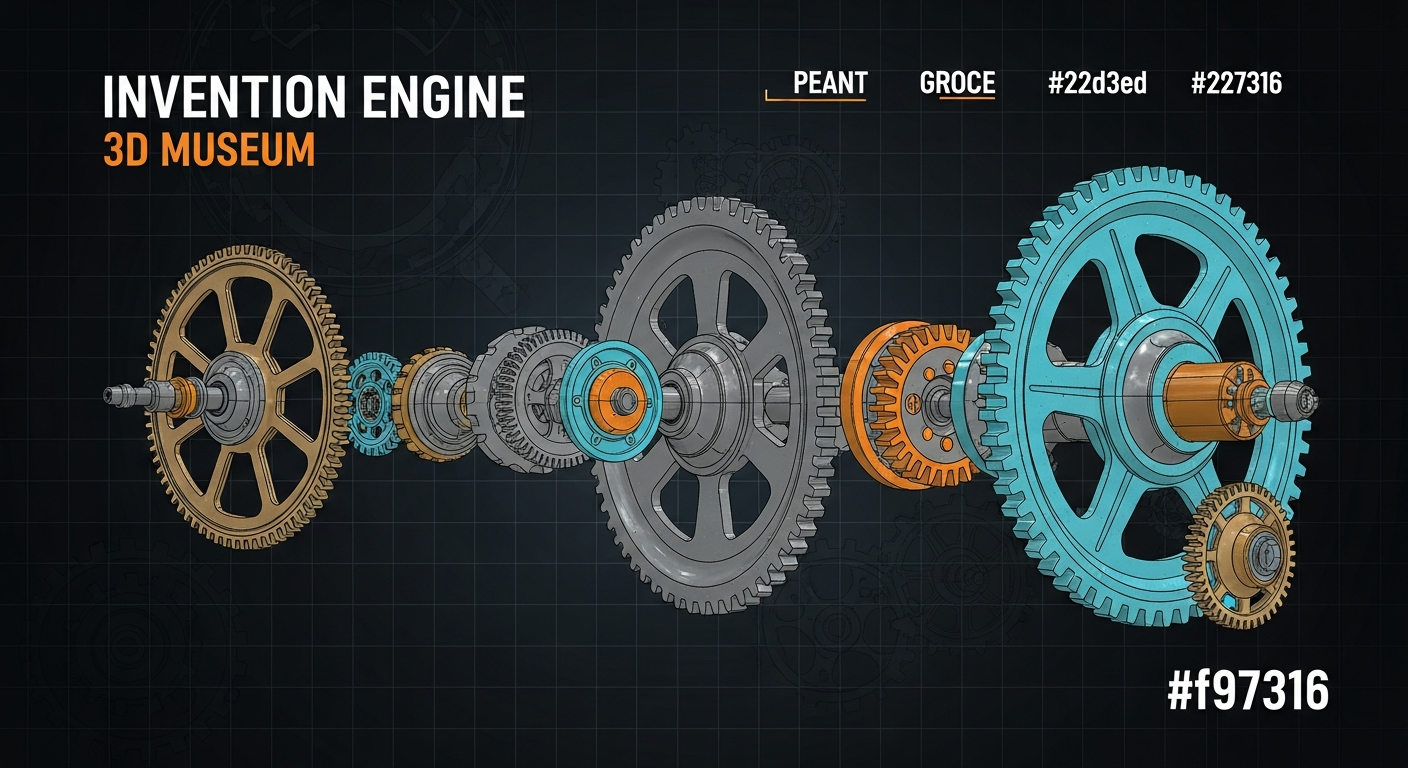 Invention Engine - Interactive 3D Museum | Explore Historical Inventions